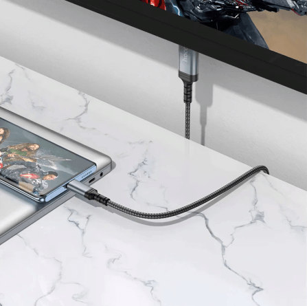 สาย HDMI HOCO UA43 TYPE-C TO HDMI 4K 30HZ ยาว 1.8M รองรับ SCREEN MIRRORING_9